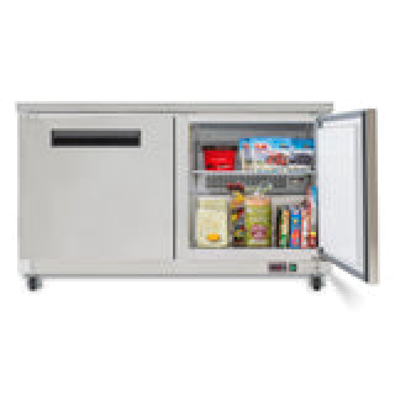 Maxx Cold Double Door Undercounter Freezer, 15.5 cu. ft. Storage Capacity MXCF60UHC