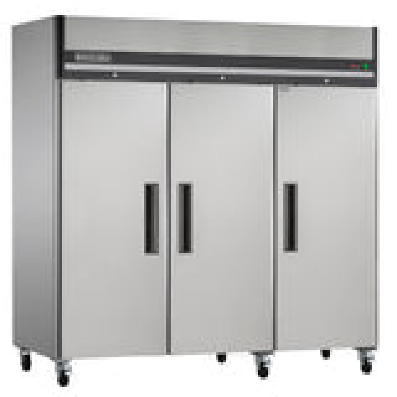 Maxx Cold Triple Door Reach-in Freezer MXCF72FDHC