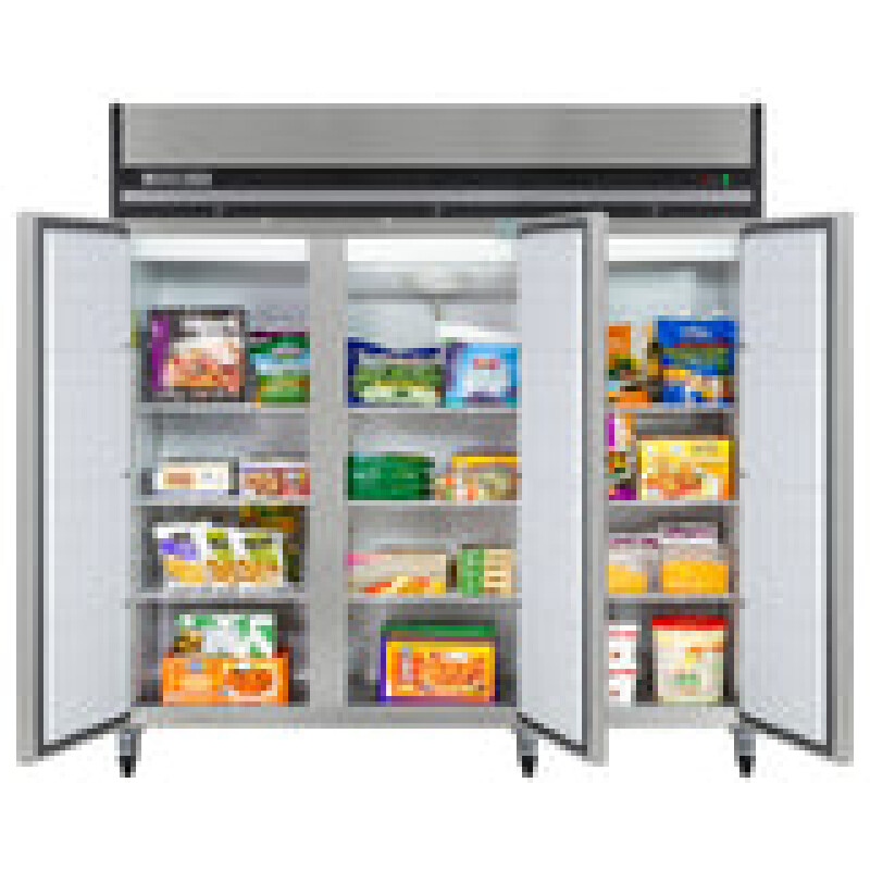 Maxx Cold Triple Door Reach-in Freezer MXCF72FDHC