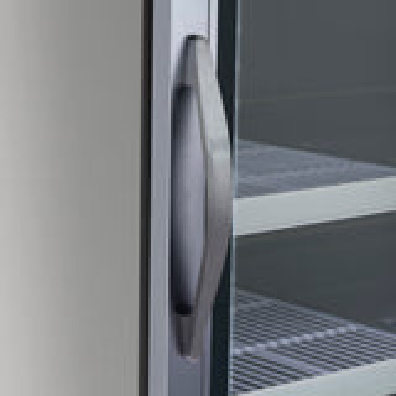 Maxx Cold Single Glass Door Reach-In Refrigerator MXCR23GDHC