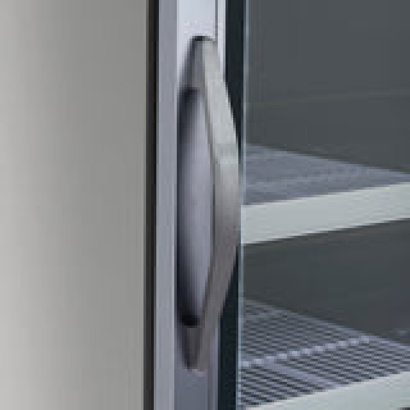Maxx Cold Single Glass Door Reach-In Refrigerator, 23 cu. ft. Storage Capacity MXCR23GDHC