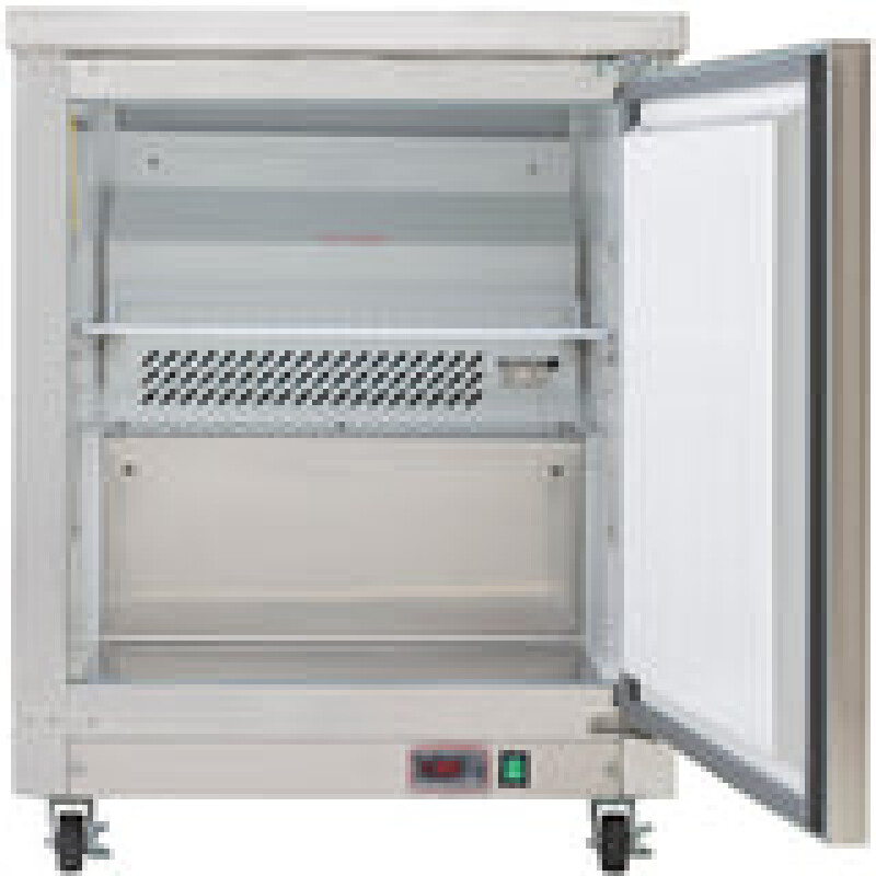 Maxx Cold Single Door Undercounter Refrigerator, 6.5 cu. ft. Storage Capacity MXCR27UHC