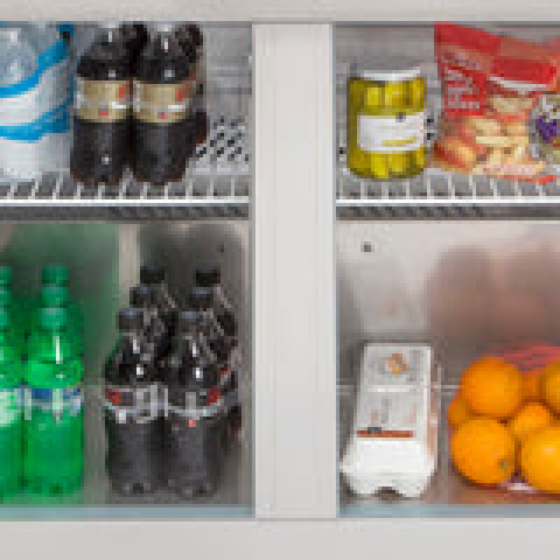 Maxx Cold Double Door Undercounter Refrigerator, 12 cu. ft. Storage Capacity MXCR48UHC