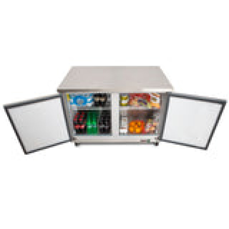 Maxx Cold Double Door Undercounter Refrigerator, 12 cu. ft. Storage Capacity MXCR48UHC
