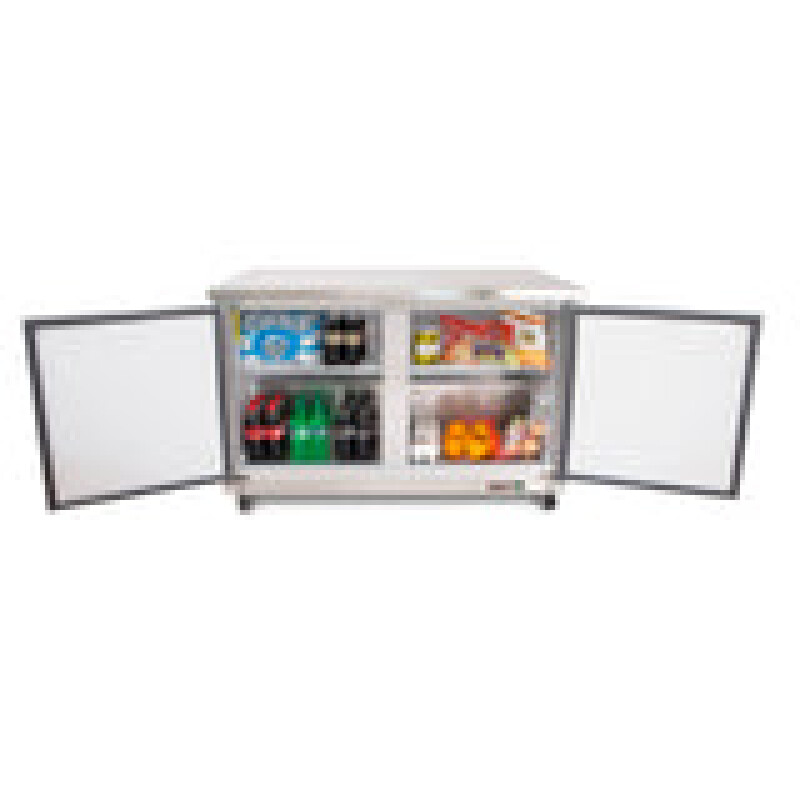 Maxx Cold X-Series Double Door Undercounter Refrigerator MXCR60UHC