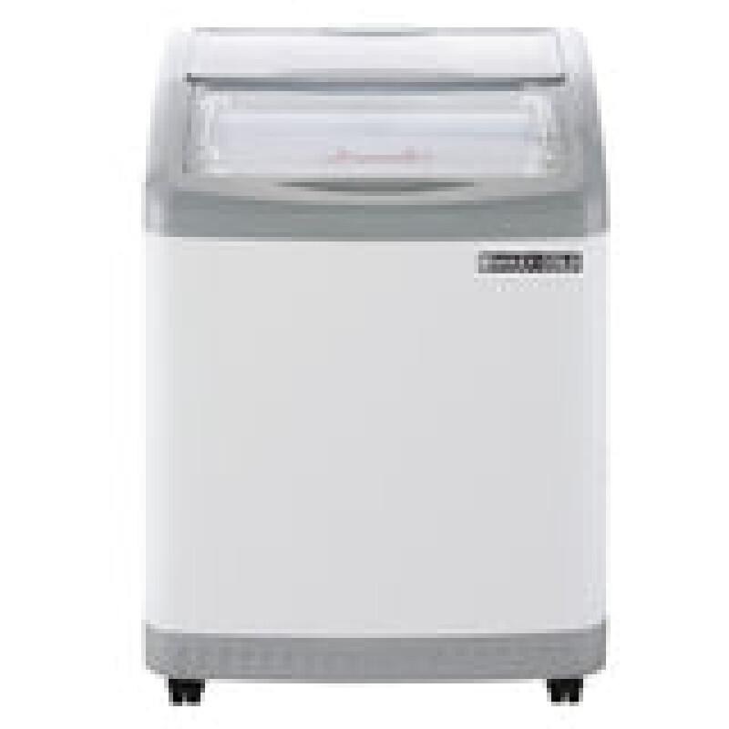 Maxx Cold Curved Glass Top Chest Freezer Display, 3.81 cu. ft. Storage Capacity MXF25CHC2