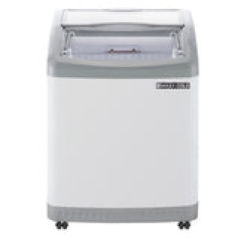 Maxx Cold Curved Glass Top Chest Freezer Display, 3.81 cu. ft. Storage Capacity MXF25CHC2