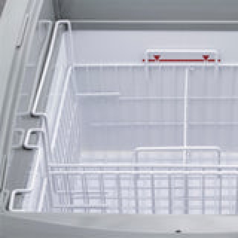 Maxx Cold Curved Glass Top Chest Freezer Display, 3.81 cu. ft. Storage Capacity MXF25CHC2