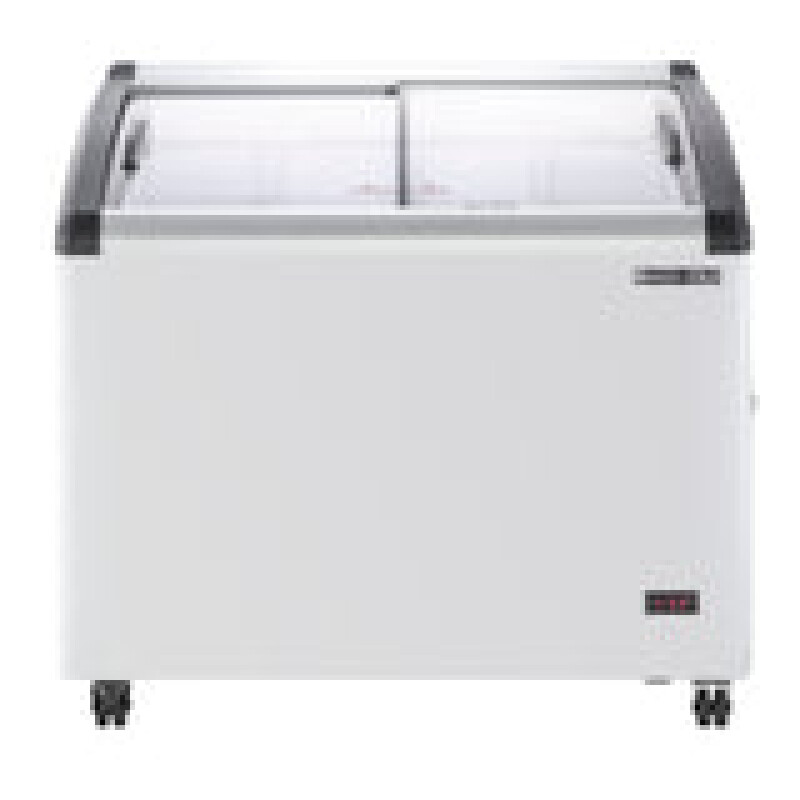 Maxx Cold Curved Glass Top Chest Freezer Display, 6.71 cu. ft. Storage Capacity MXF40CHC4
