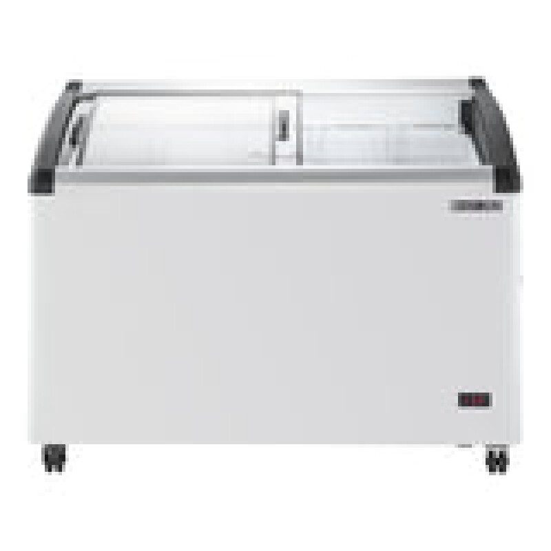 Maxx Cold Curved Glass Top Chest Freezer Display, 8.62 cu. ft. Storage Capacity MXF48CHC5