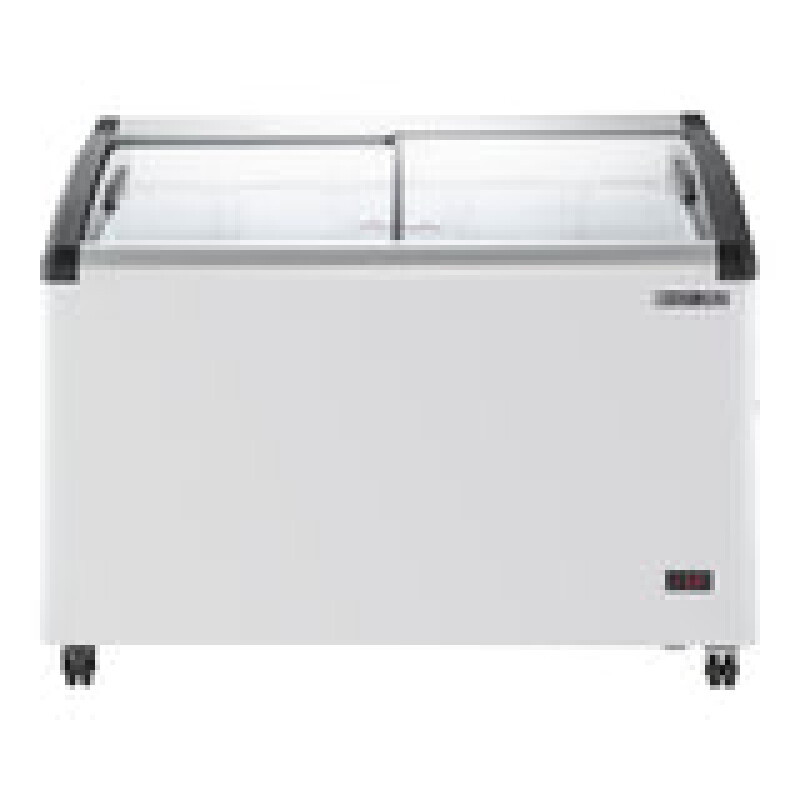 Maxx Cold Curved Glass Top Chest Freezer Display, 8.62 cu. ft. Storage Capacity MXF48CHC5
