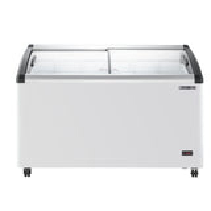 Maxx Cold Curved Glass Top Chest Freezer Display, 9.96 cu. ft. Storage Capacity MXF54CHC6