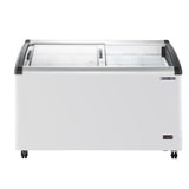 Maxx Cold Curved Glass Top Chest Freezer Display, 9.96 cu. ft. Storage Capacity MXF54CHC6