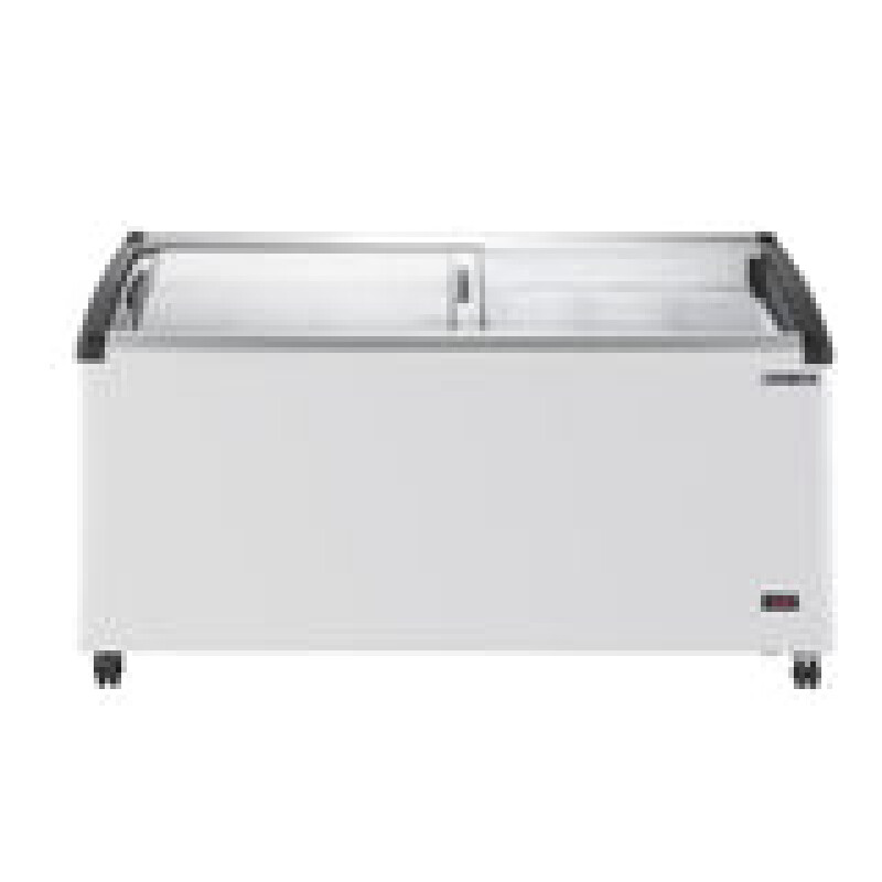 Maxx Cold Curved Glass Top Chest Freezer Display, 12.36 cu. ft. Storage Capacity MXF64CHC7