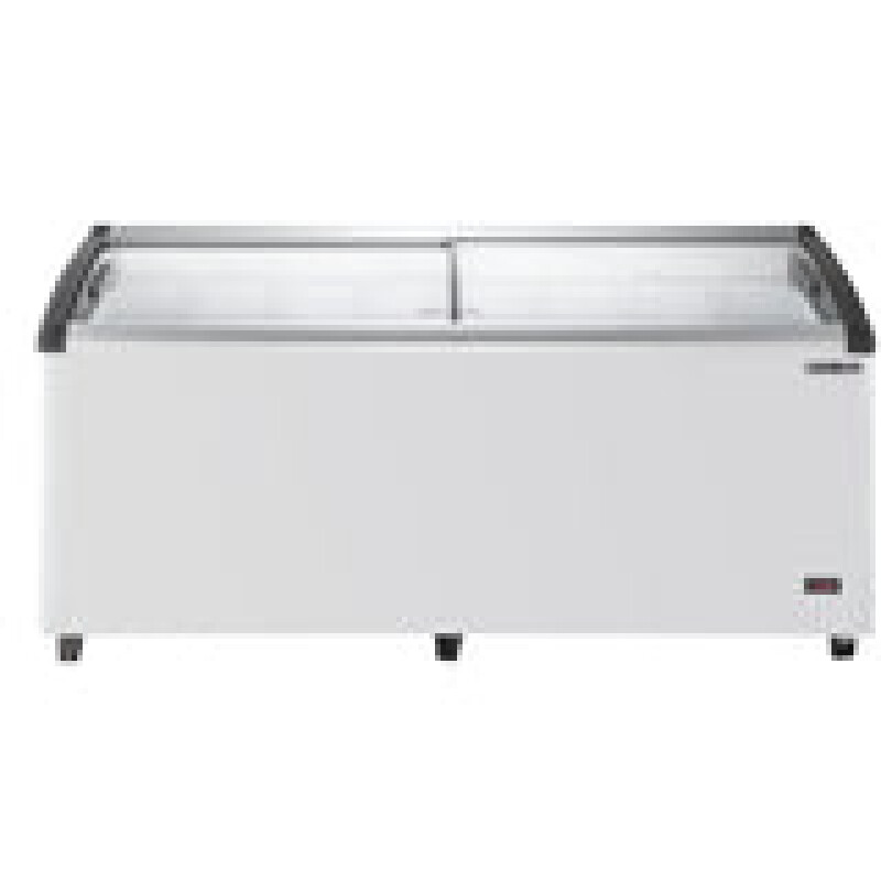 Maxx Cold Curved Glass Top Chest Freezer Display, 14.30 cu. ft. Storage Capacity MXF72CHC8