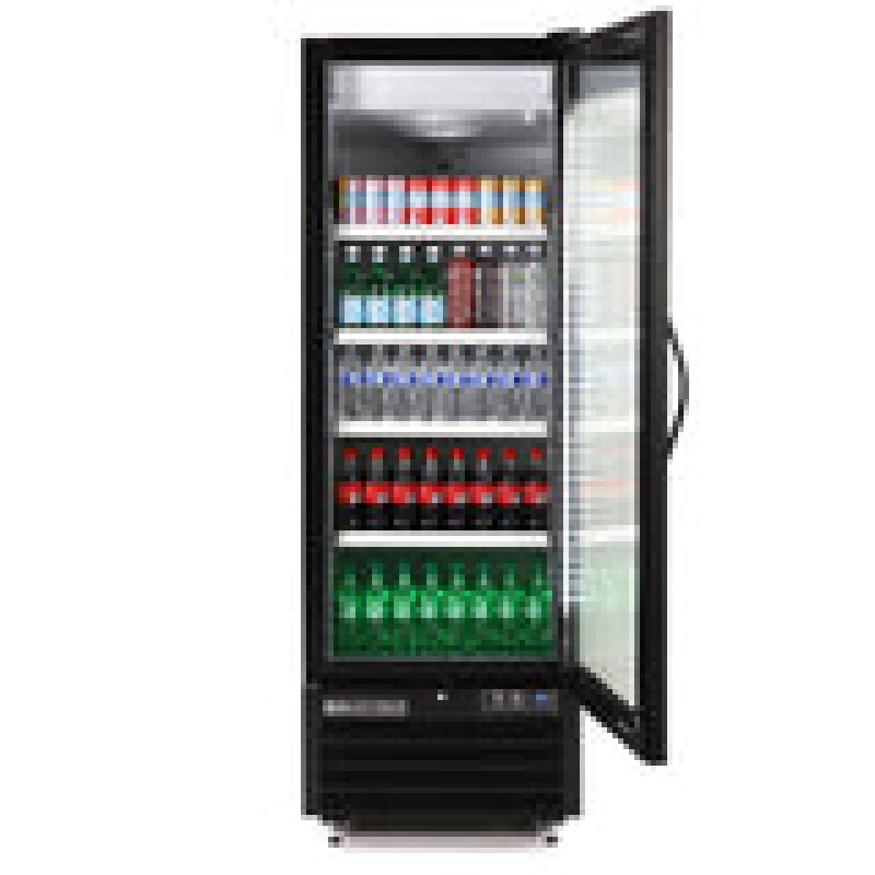 Maxx Cold Single Glass Door Merchandiser Refrigerator, Large Storage Capacity, 30 cu. ft. MXGDM30RBHC