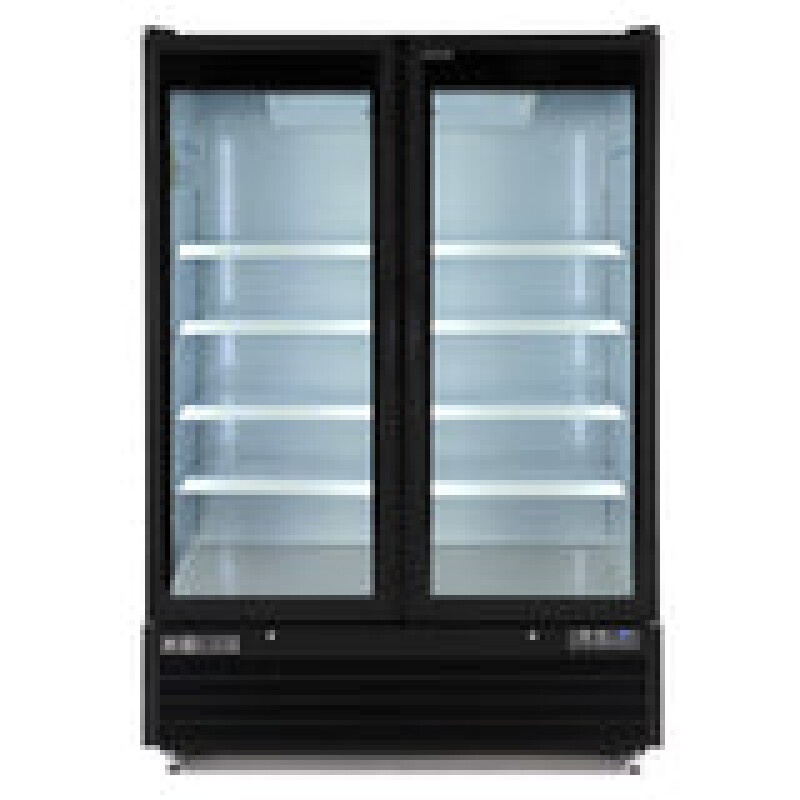 Maxx Cold Double Glass Door Merchandiser Freezer, Large Storage Capacity, 50 cu. ft. MXGDM50FBHC
