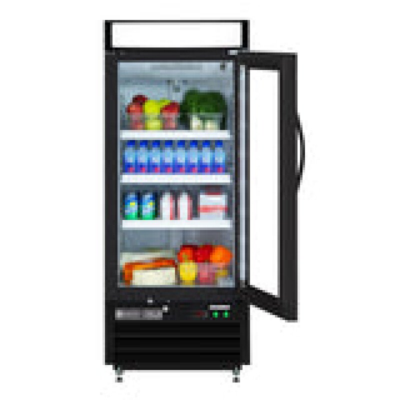 Maxx Cold Single Glass Door Merchandiser Refrigerator MXM112RBHC