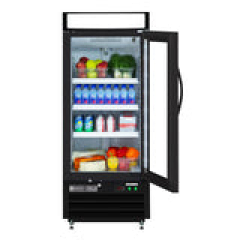 Maxx Cold Single Glass Door Merchandiser Refrigerator MXM112RBHC