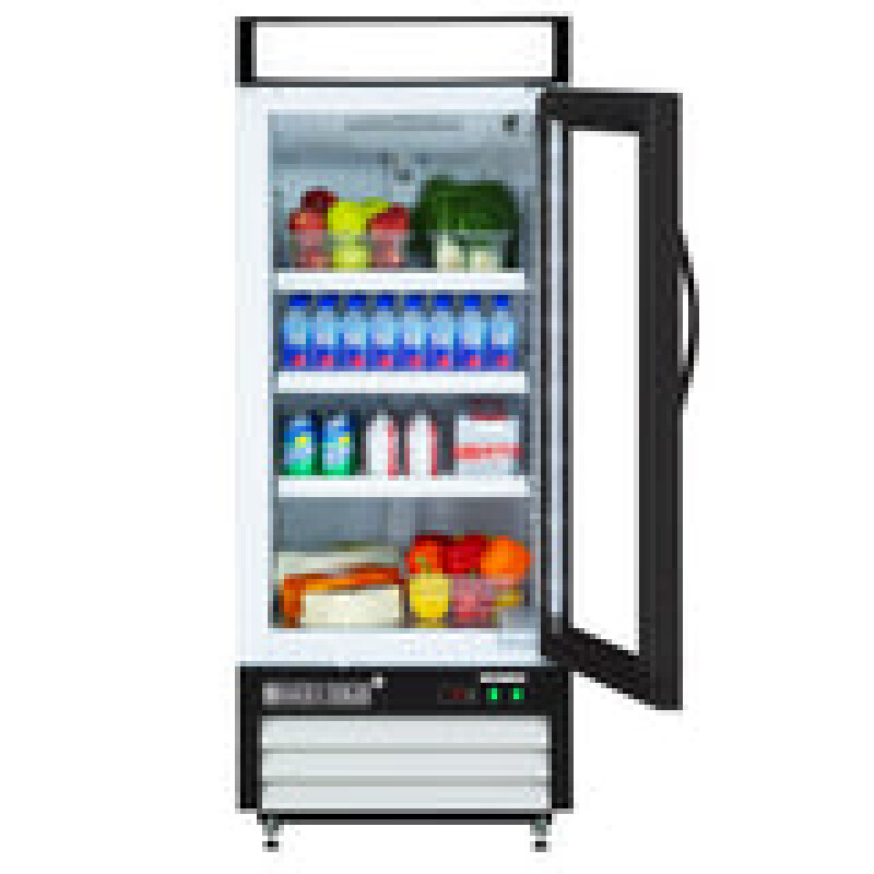 Maxx Cold Single Glass Door Merchandiser Refrigerator MXM112RHC