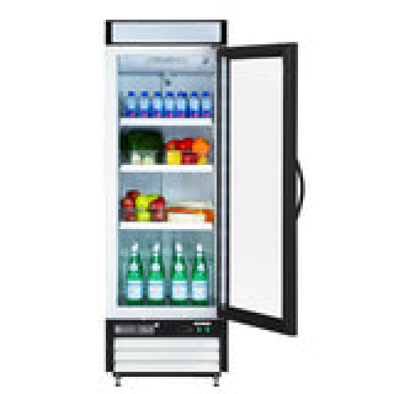 Maxx Cold Single Glass Door Merchandiser Refrigerator, Free Standing, 16 cu. ft. MXM116RHC