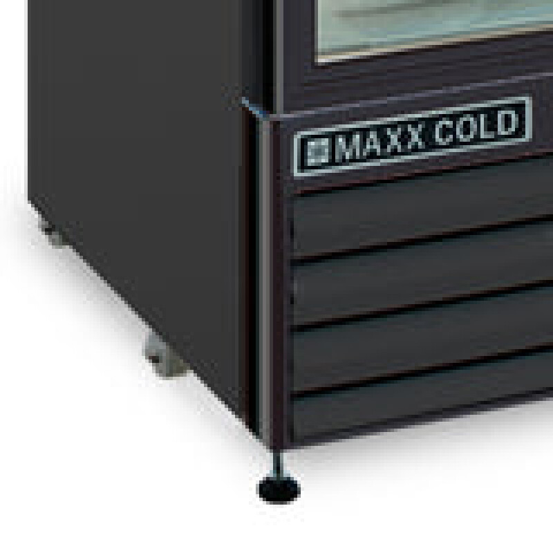 Maxx Cold Single Glass Door Merchandiser Freezer, 23 cu. ft. Storage Capacity MXM123FBHC