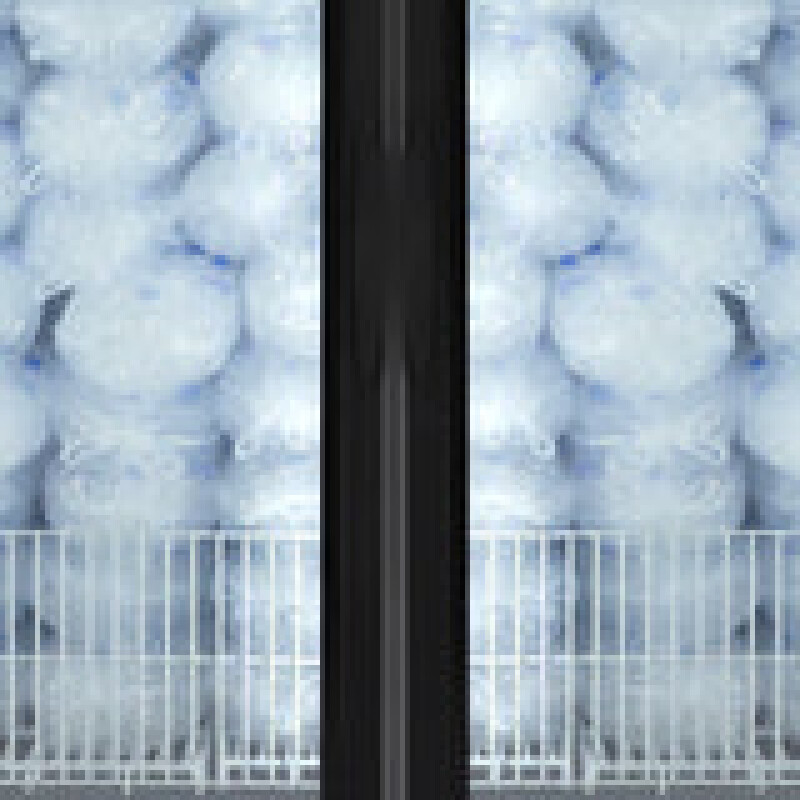 Maxx Cold 27” Glass Door Ice Merchandiser Freezer, 23 Cu. Ft. Storage, Single Door MXM123FHCICE