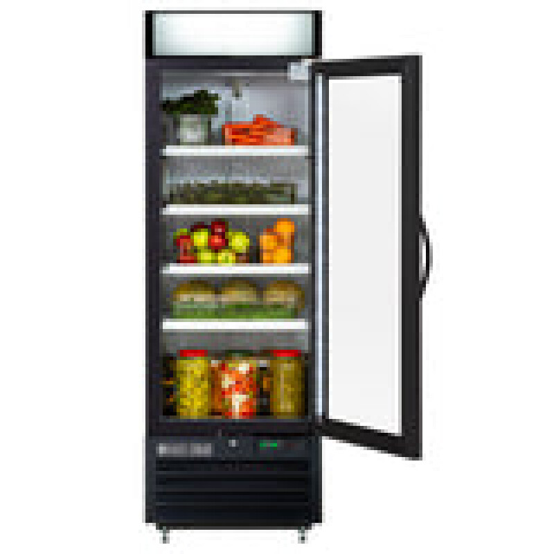 Maxx Cold Single Glass Door Merchandiser Refrigerator, 23 cu. ft. MXM123RBHC