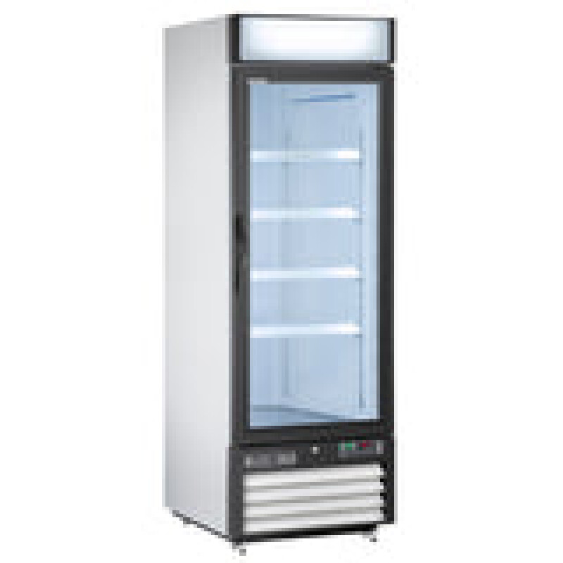 Maxx Cold Single Glass Door Merchandiser Refrigerator, 23 cu. ft. MXM123RHC