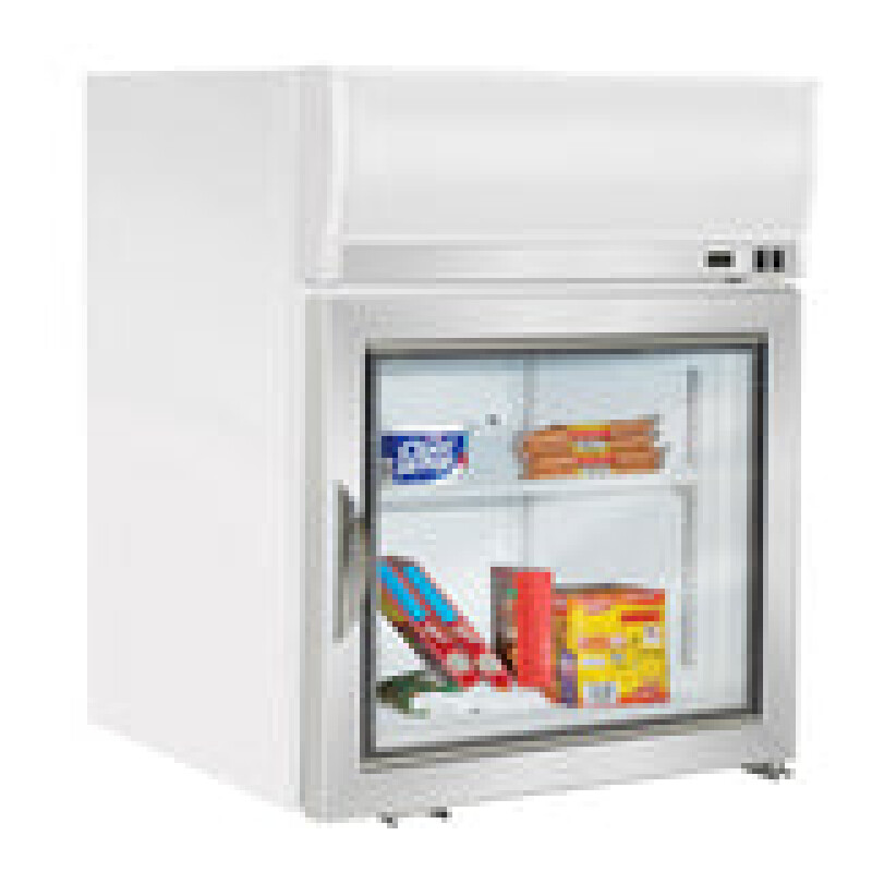 Maxx Cold X-Series Glass Door Countertop Merchandiser Freezer MXM125FHC