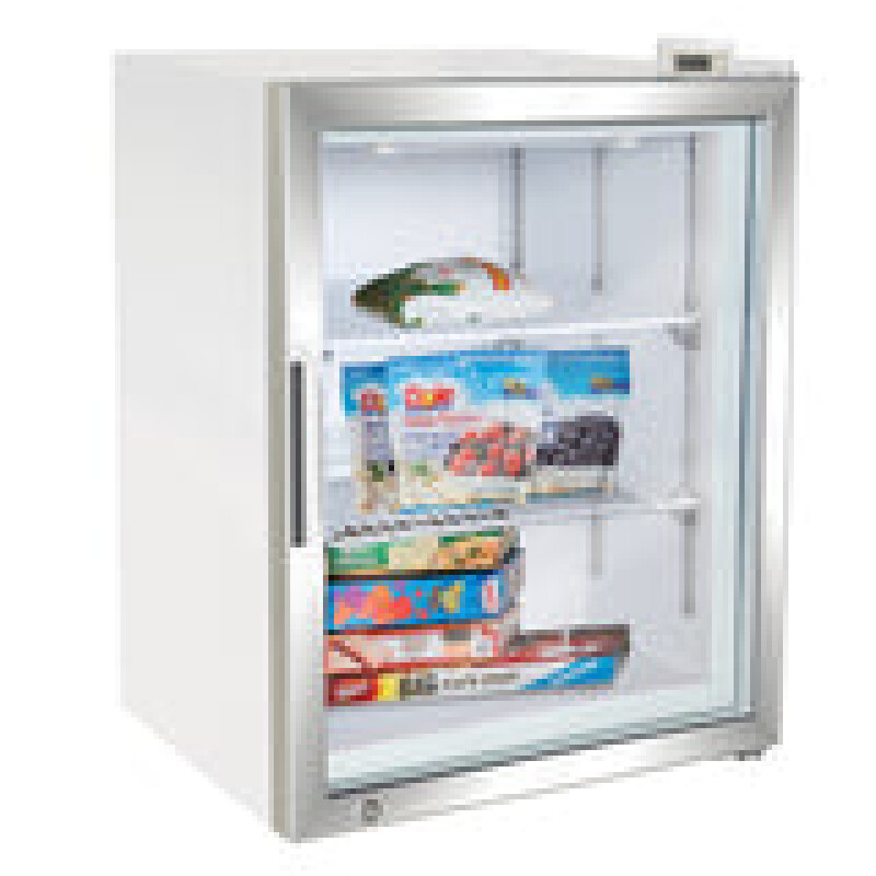 Maxx Cold X-Series Glass Door Countertop Merchandiser Freezer MXM135FHC