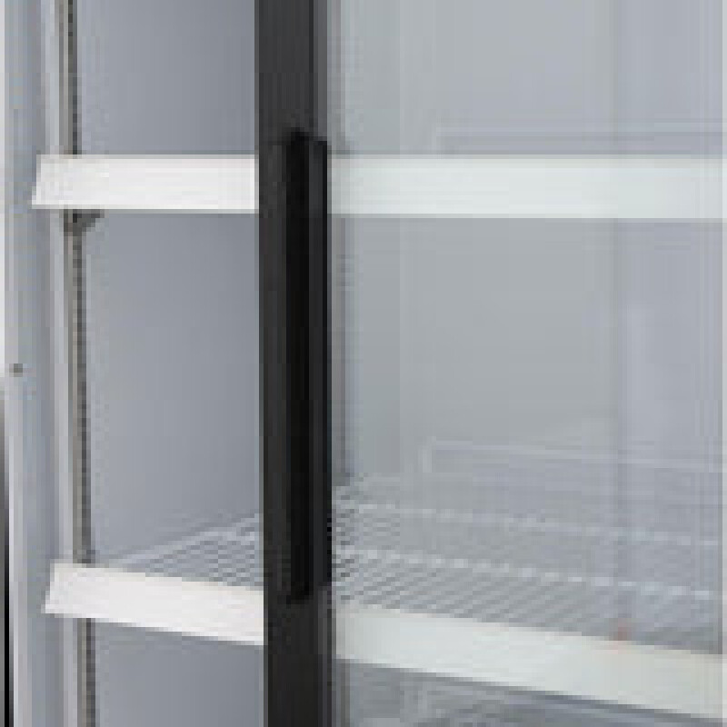 Maxx Cold Double Glass Door Merchandiser Refrigerator, Sliding Door, 48 cu. ft. MXM248RSHC