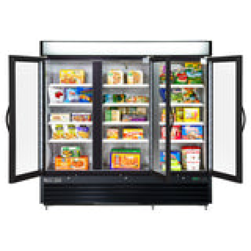 Maxx Cold Triple Glass Door Merchandiser Freezer MXM372FBHC