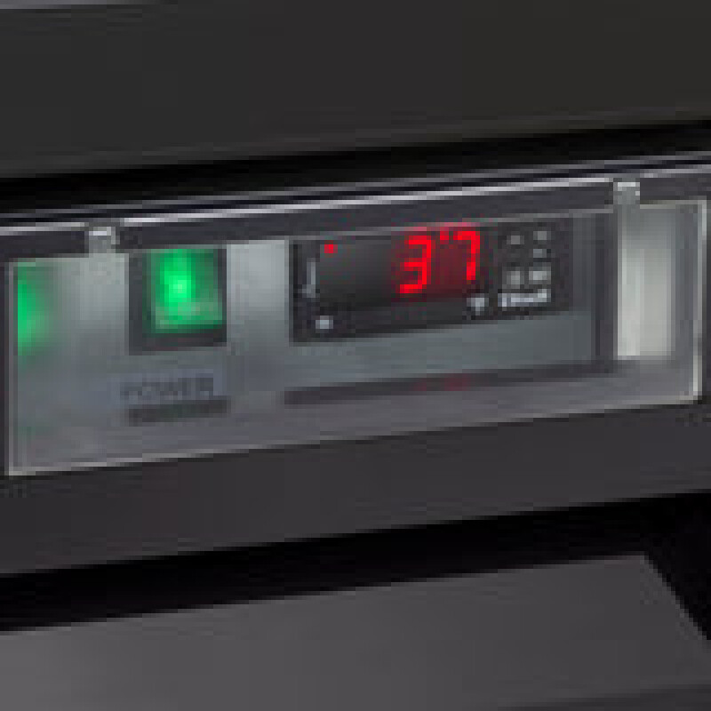 Maxx Cold X-Series Triple Glass Door Merchandiser Refrigerator MXM372RBHC
