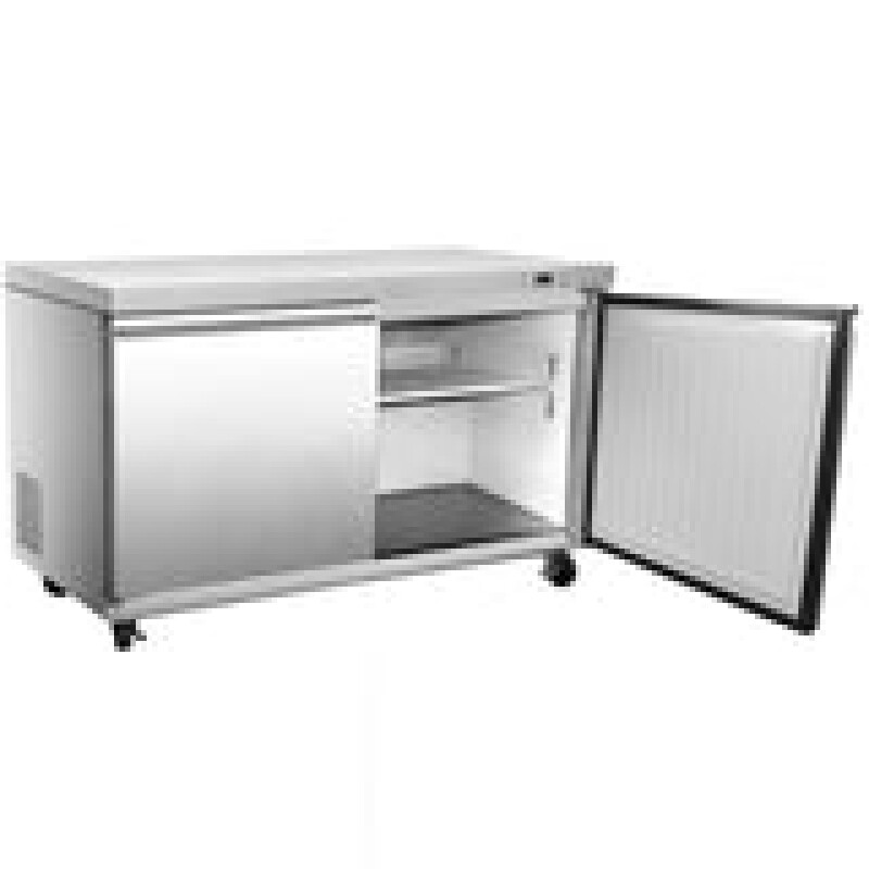 Maxx Cold Double Door Undercounter Freezer, 11.1 cu. ft. Storage Capacity MXSF48UHC