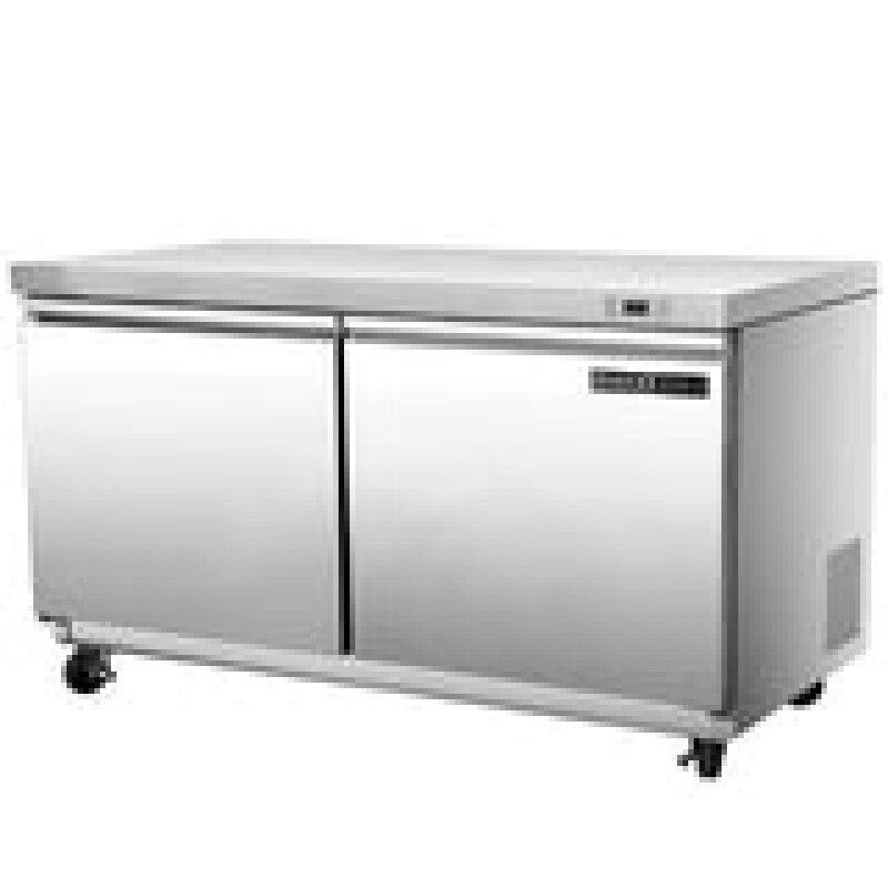 Maxx Cold Double Door Undercounter Freezer, 14.1 cu. ft. Storage Capacity MXSF60UHC