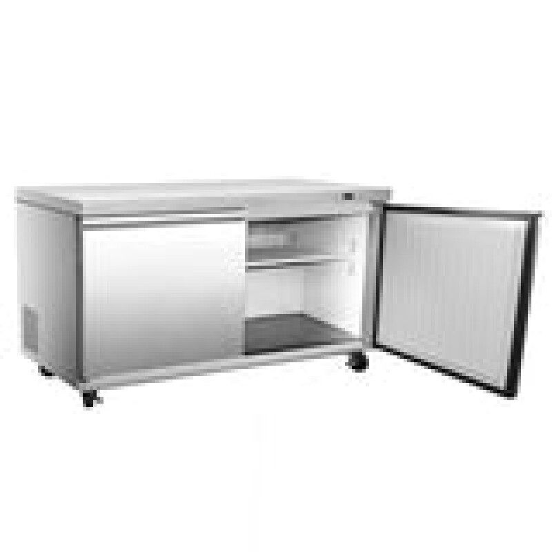 Maxx Cold Double Door Undercounter Freezer, 14.1 cu. ft. Storage Capacity MXSF60UHC