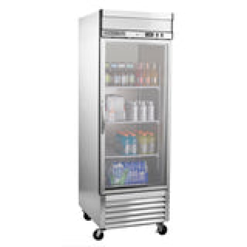 Maxx Cold Single Glass Door Reach-In Refrigerator, Bottom Mount, 23 cu. ft. MXSR23GDHC