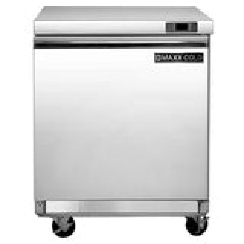 Maxx Cold Single Door Undercounter Refrigerator, 6.7 cu. ft. Storage Capacity MXSR29UHC