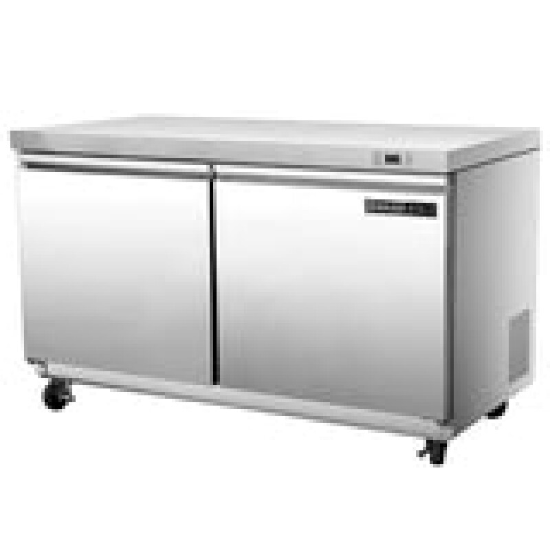 Maxx Cold Double Door Undercounter Refrigerator, 11.1 cu. ft. Storage Capacity MXSR48UHC