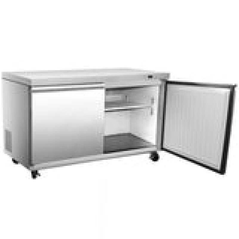 Maxx Cold Double Door Undercounter Refrigerator, 11.1 cu. ft. Storage Capacity MXSR48UHC