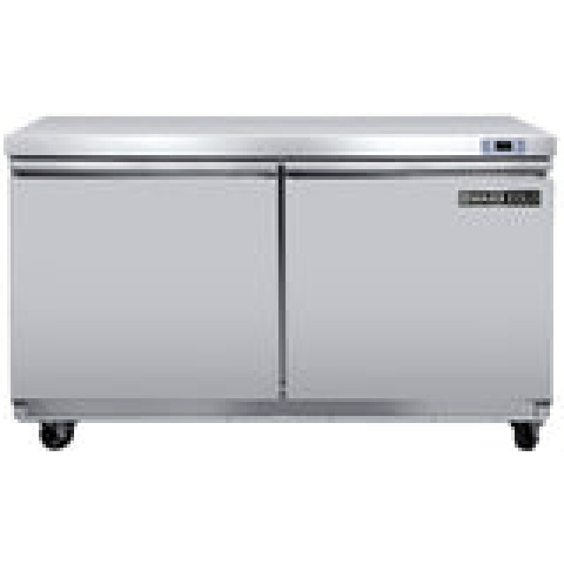 Maxx Cold Double Door Undercounter Refrigerator, 11.1 cu. ft. Storage Capacity MXSR48UHC