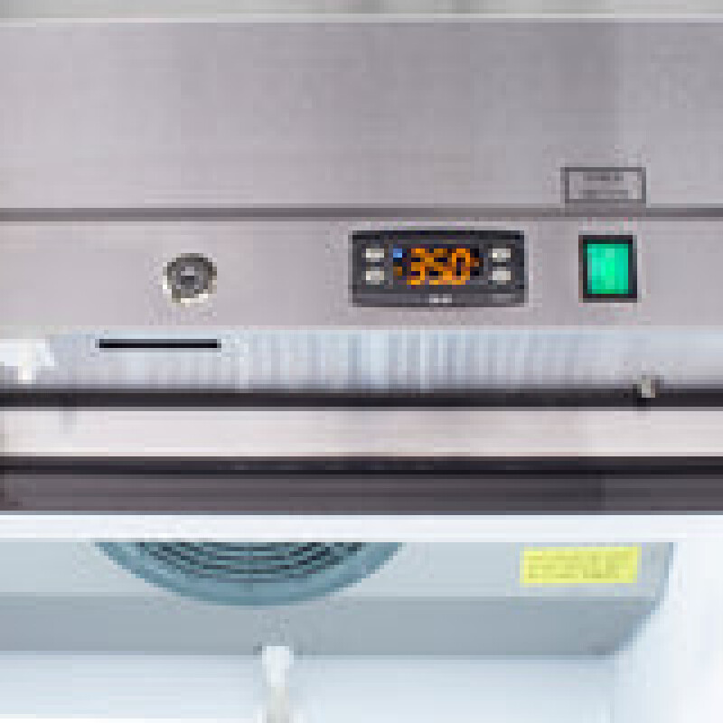 Maxx Cold Bottom Mount 2 Door Reach-In Refrigerator MXSR49FDHC