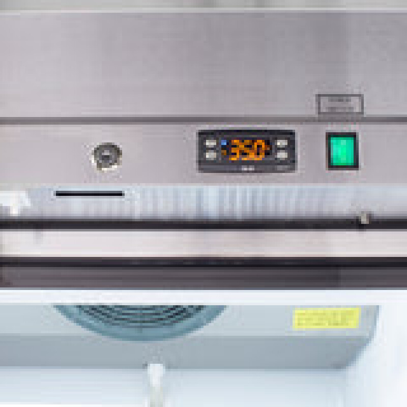 Maxx Cold Double Glass Door Reach-In Refrigerator, Bottom Mount, 49 cu. ft. MXSR49GDHC