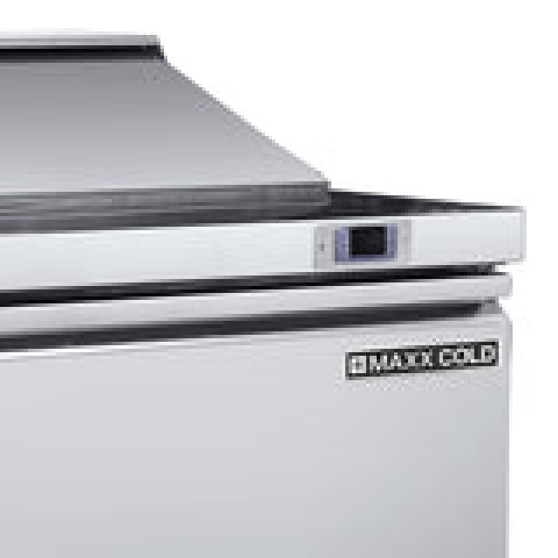 Maxx Cold 2 Door Refrigerated Sandwich and Salad Prep Station MXSR60SHC
