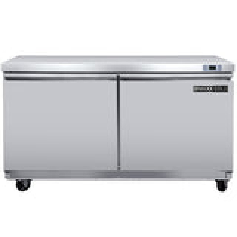 Maxx Cold Double Door Undercounter Refrigerator, 14.1 cu. ft. Storage Capacity MXSR60UHC