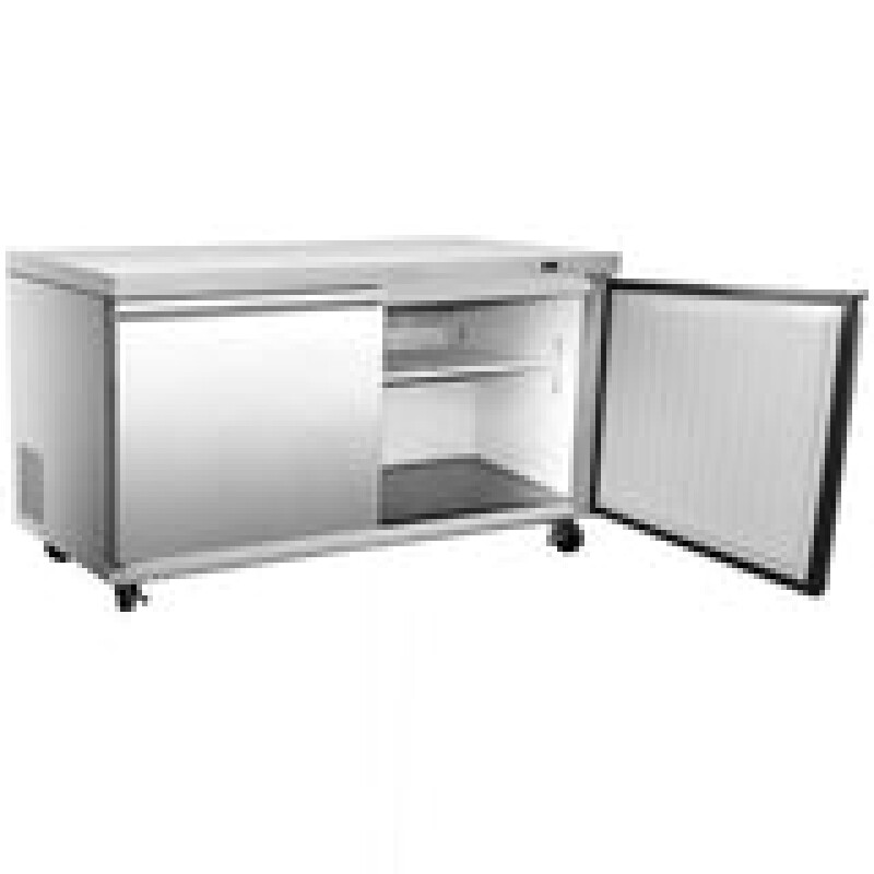 Maxx Cold Double Door Undercounter Refrigerator, 14.1 cu. ft. Storage Capacity MXSR60UHC