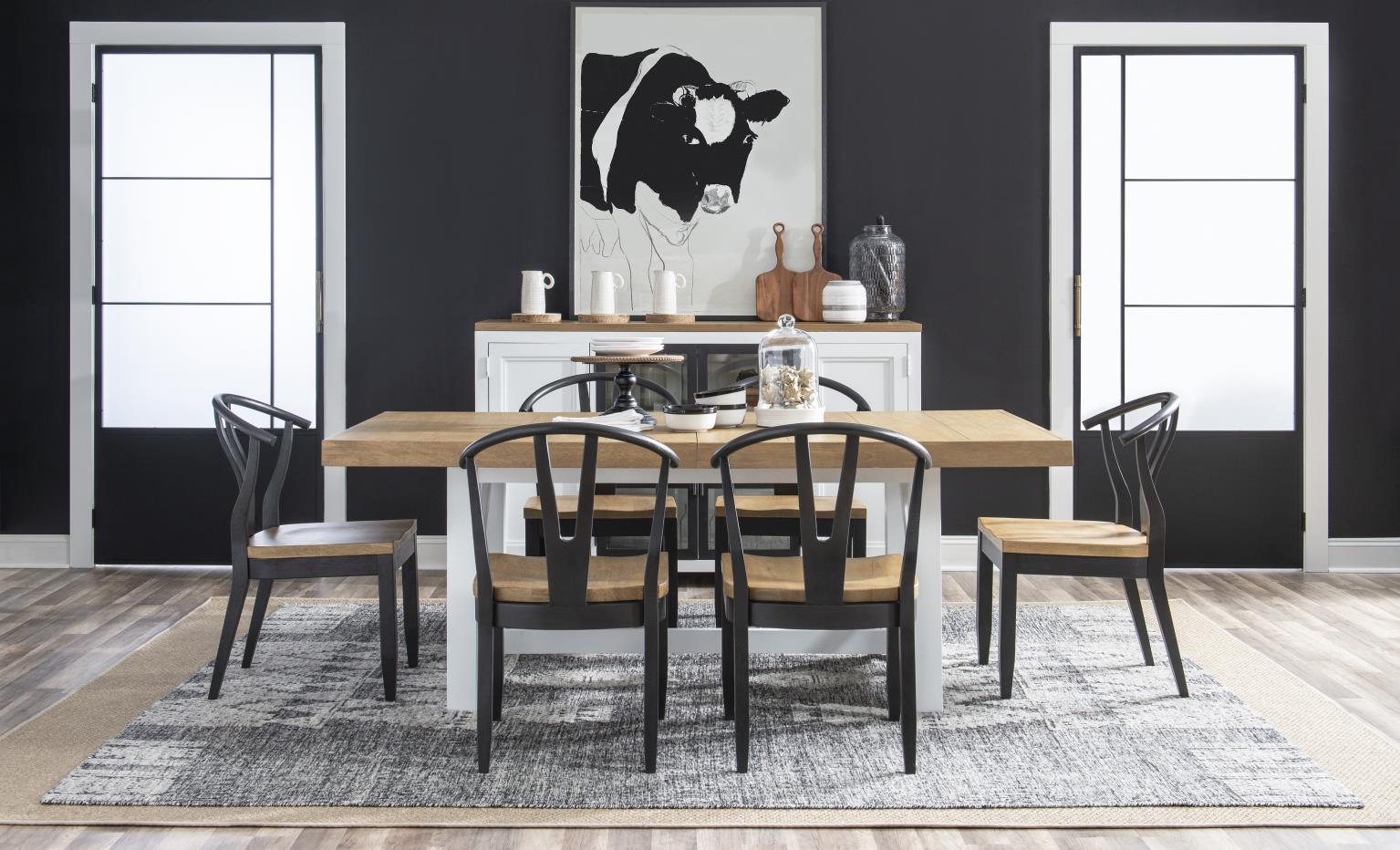 1561 Franklin DR Complete Trestle Table N1561621K