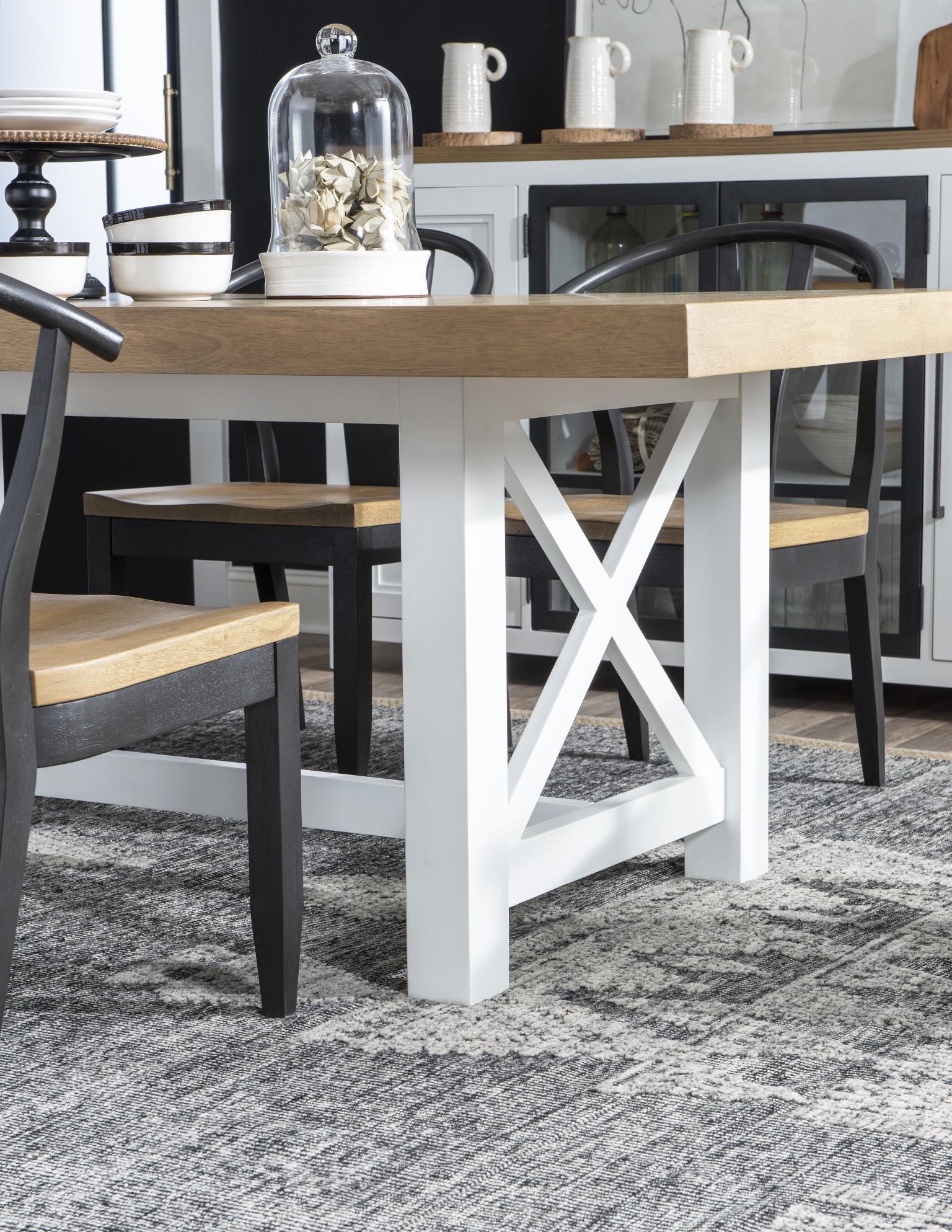 1561 Franklin DR Complete Trestle Table N1561621K