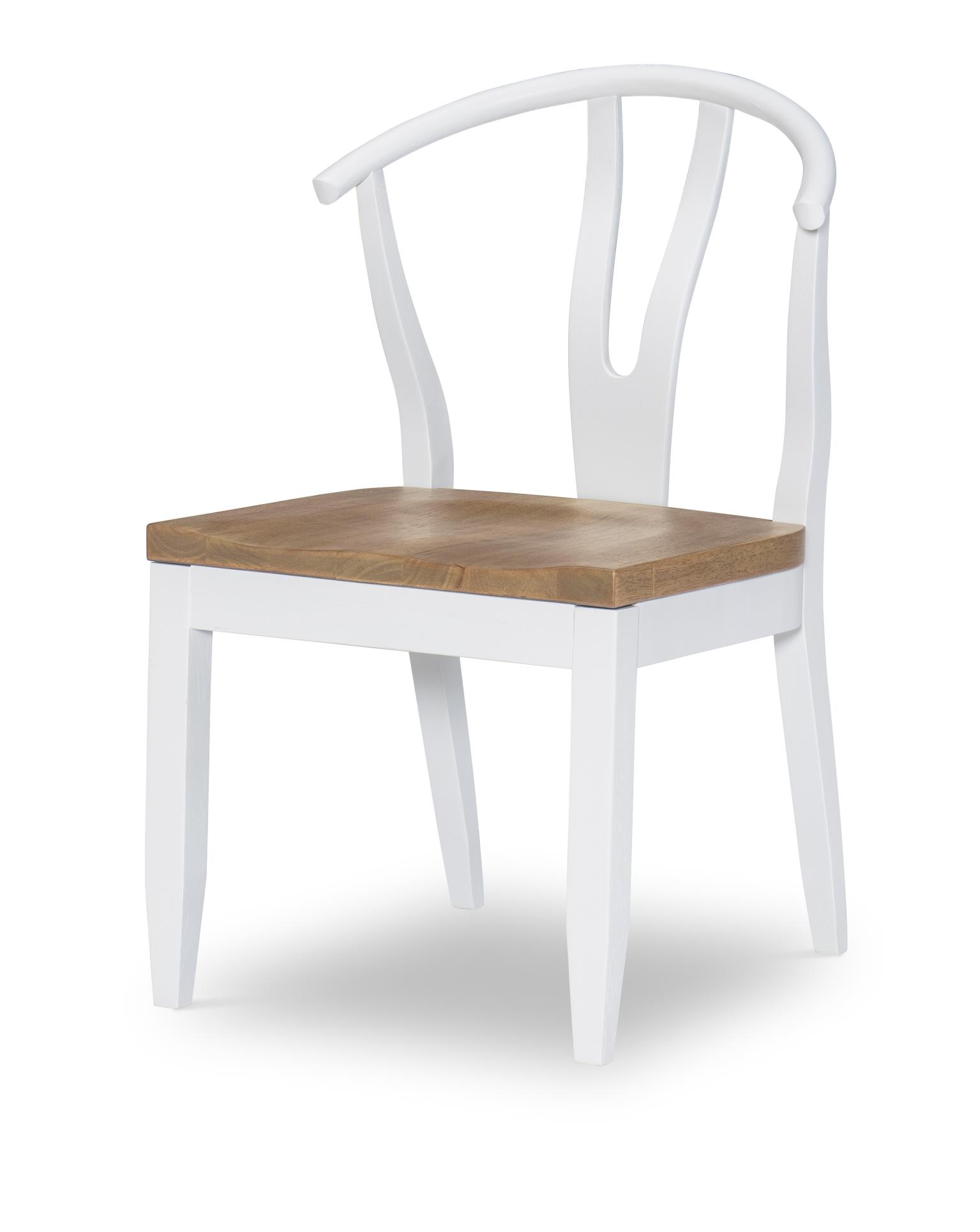 1561 Franklin DR Wishbone Back Side Chair White N1564140